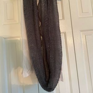 gray infinity scarf